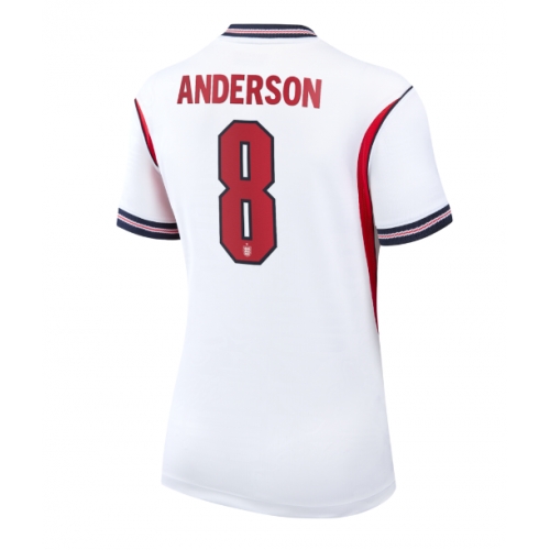 Billige Fotballdrakt England Elliot Anderson #8 Replika Hjemmedrakt Dame VM 2026 Kortermet Billige Fotballdrakt England Elliot Anderson #8 Replika Hjemmedrakt Dame VM 2026 Kortermet